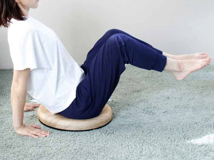 チェアパッドウェルネストツイストクッション直径40cm