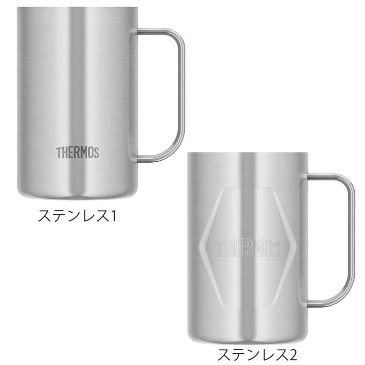 ビールジョッキ600ml真空断熱ステンレスJDK-601C