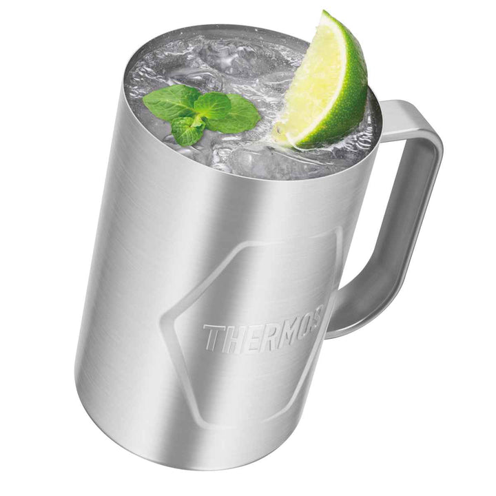 ビールジョッキ600ml真空断熱ステンレスJDK-601C