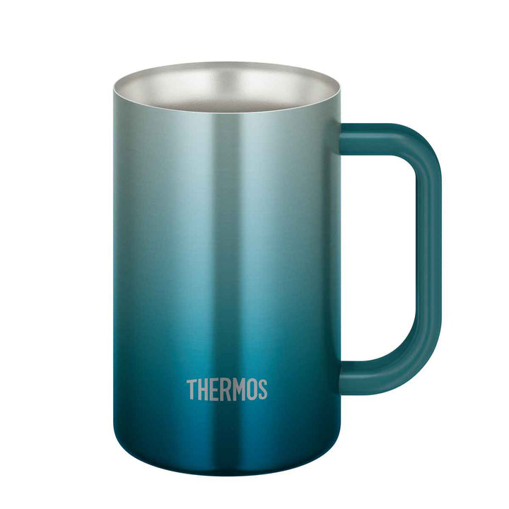 ビールジョッキ600ml真空断熱ステンレスJDK-601C