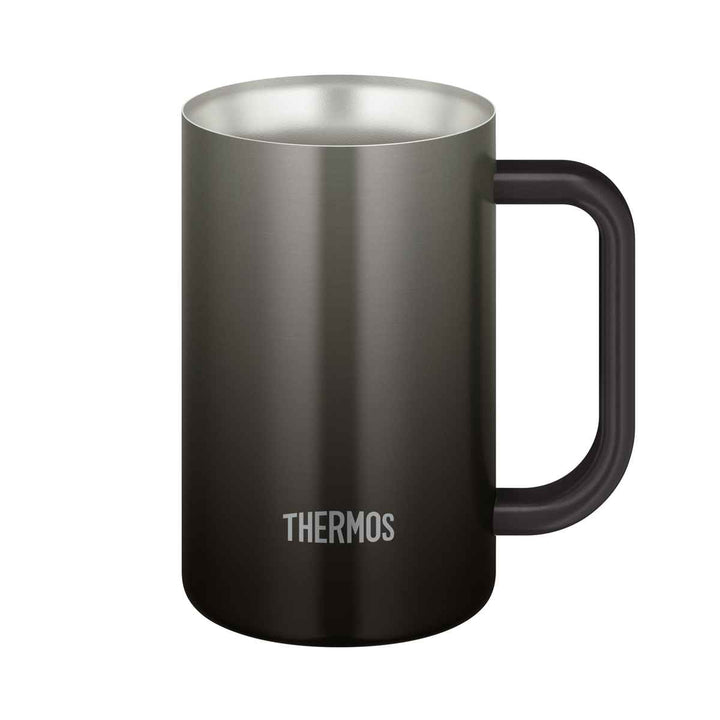 ビールジョッキ600ml真空断熱ステンレスJDK-601C