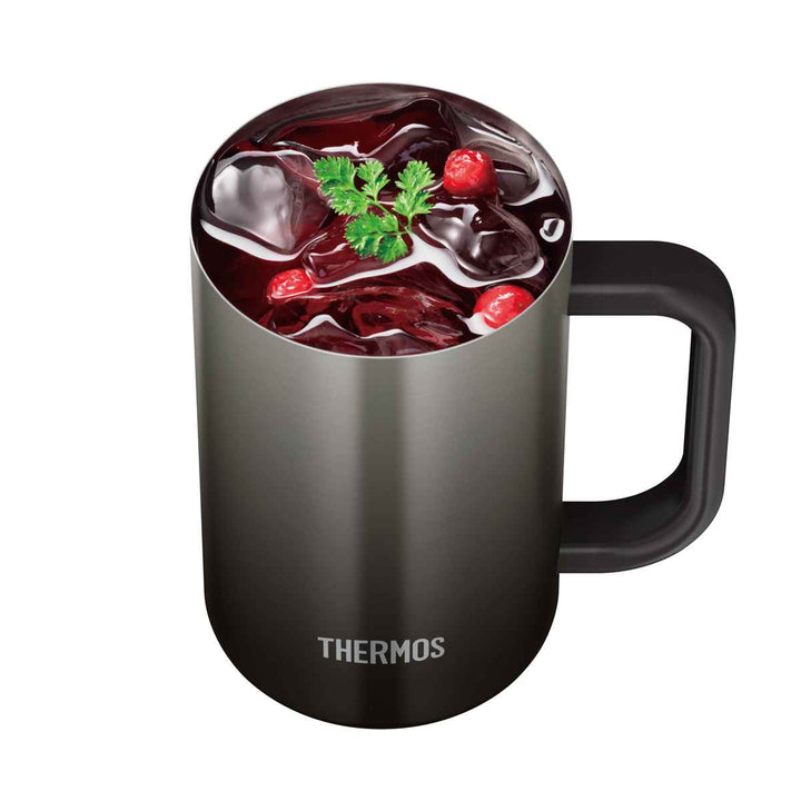 ビールジョッキ600ml真空断熱ステンレスJDK-601C