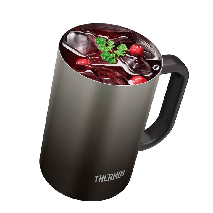 ビールジョッキ600ml真空断熱ステンレスJDK-601C