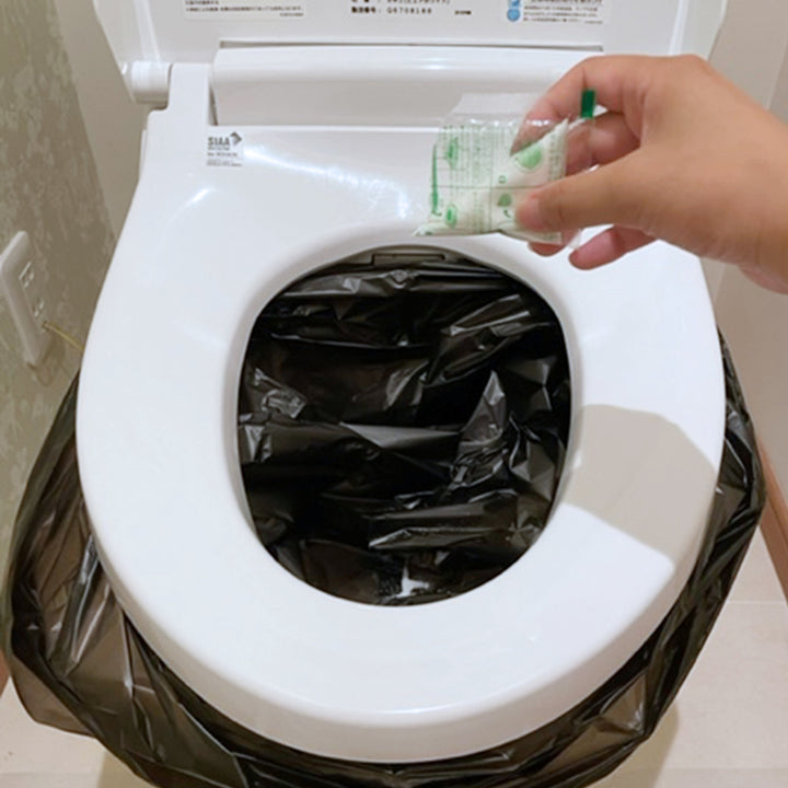 ポンチョ簡易トイレ目隠しポンチョ+簡易トイレ1回分1枚入り防災用