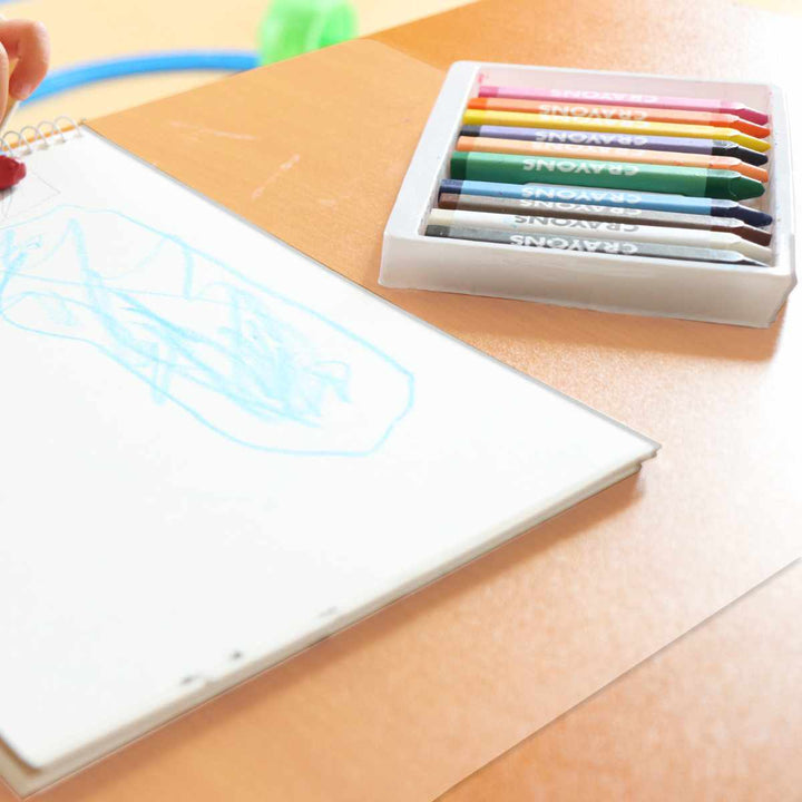 テーブルマット58cm×90cm汚れが落ちる透明マットビニール撥水加工