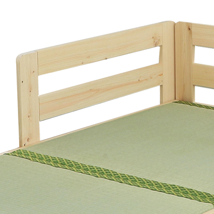 川の字ベッドキングい草床板国産ひのき日本製天然木