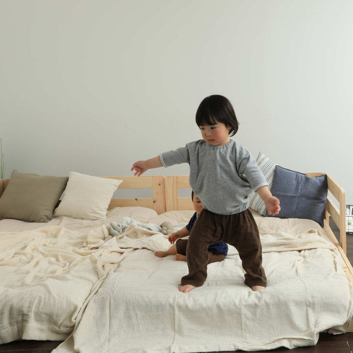 川の字ベッドシングル繊細すのこ国産ひのき日本製天然木