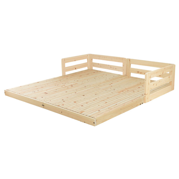 川の字ベッドスーパーキング繊細すのこ国産ひのき日本製天然木