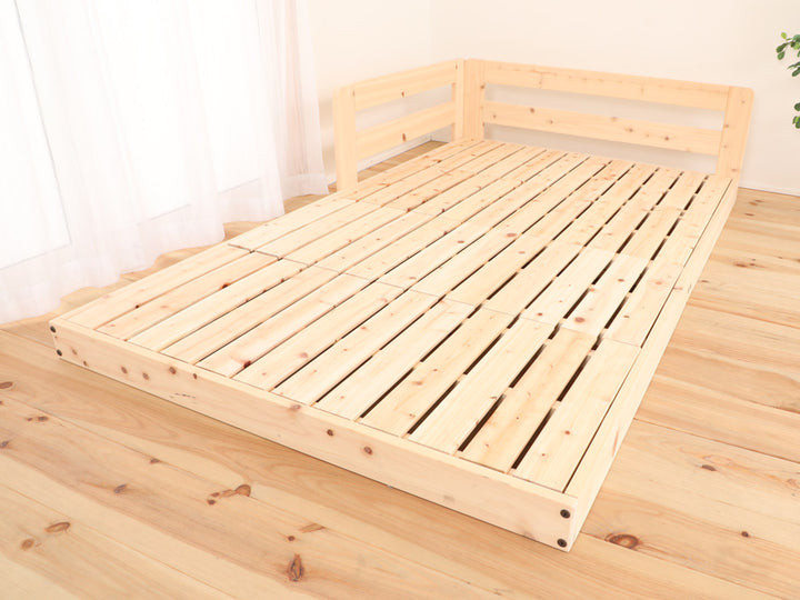 川の字ベッドシングルすのこ国産ひのき日本製天然木