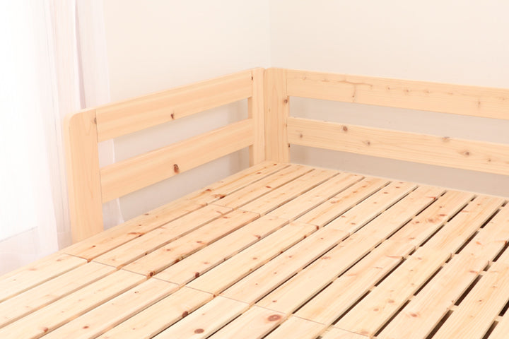 川の字ベッドスーパーキングすのこ国産ひのき日本製天然木