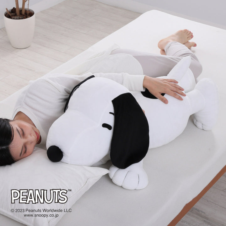 西川抱き枕スヌーピーぬいぐるみ特大85cm