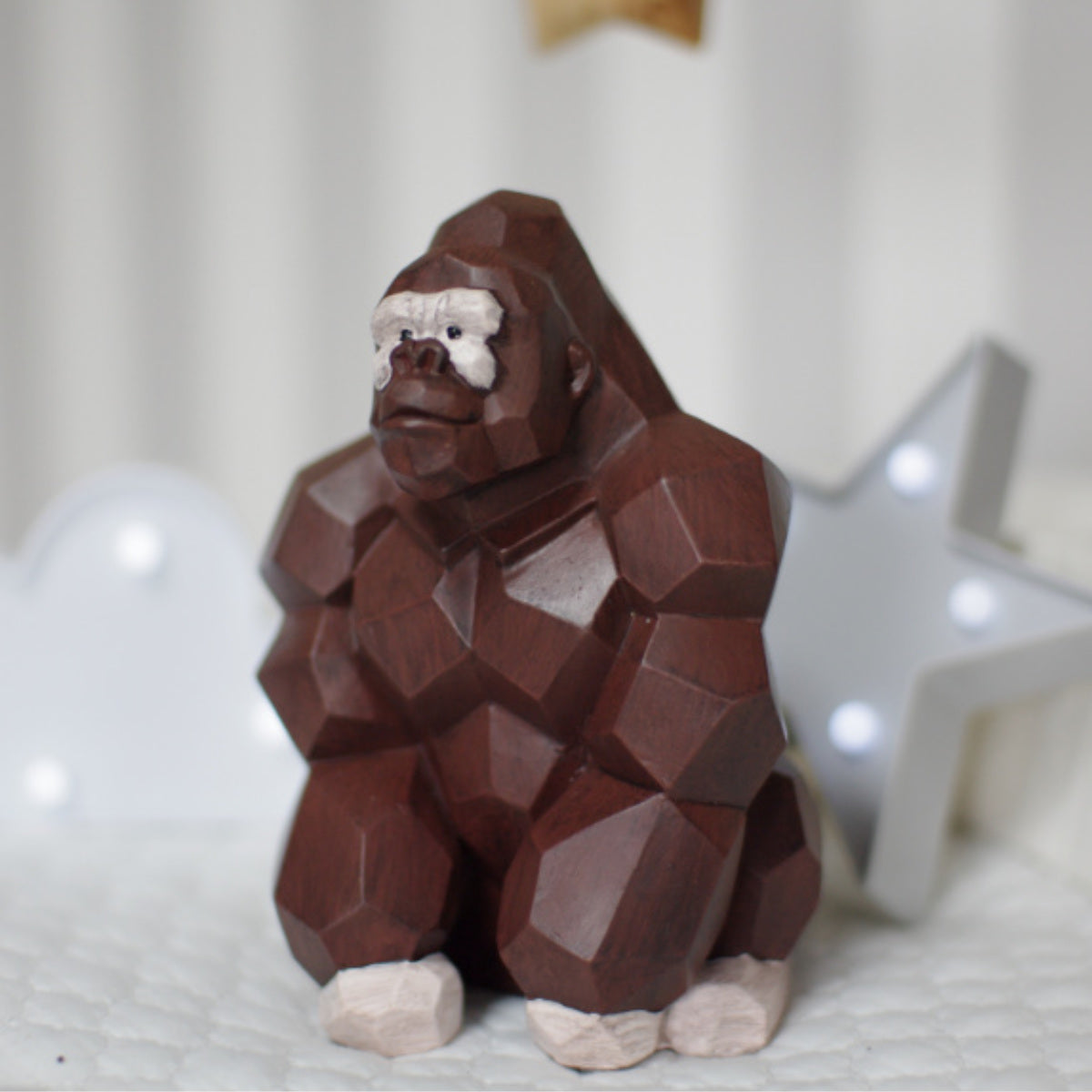 ゴモラ　貯金箱 絶妙な表情かわいいゴリラの貯金箱 Gorilla Bank（ゴリラバンク