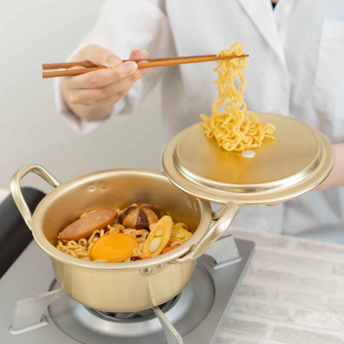 ラーメン鍋 16cm アルミ製 味覚探訪 韓国編 両手鍋 – ハウジー