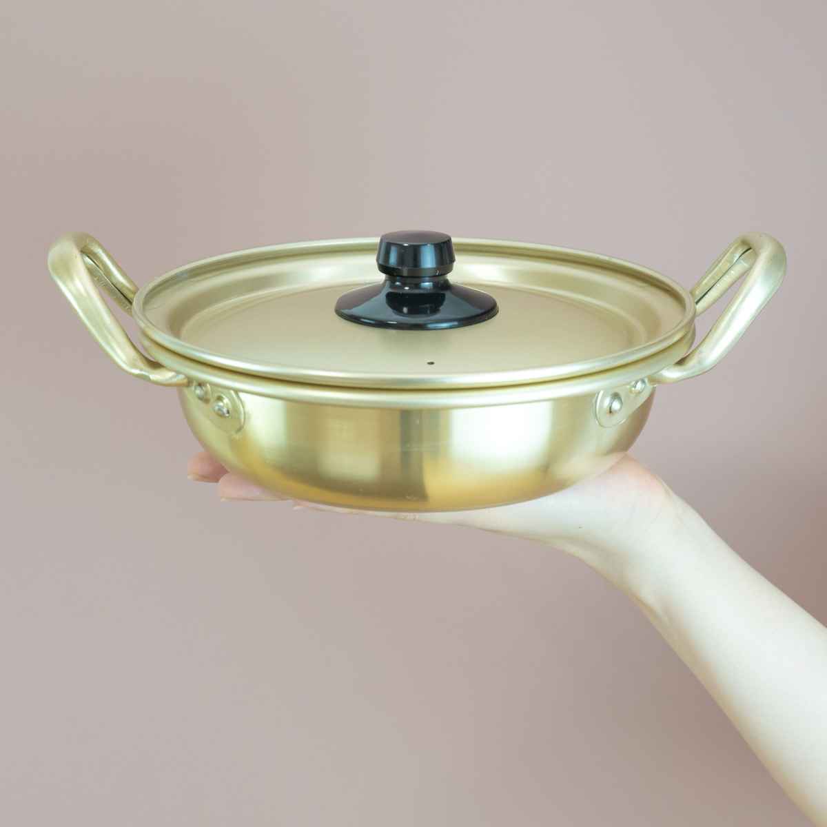 ラーメン鍋 18cm 浅型 アルミ製 味覚探訪 韓国編 両手鍋 – ハウジー
