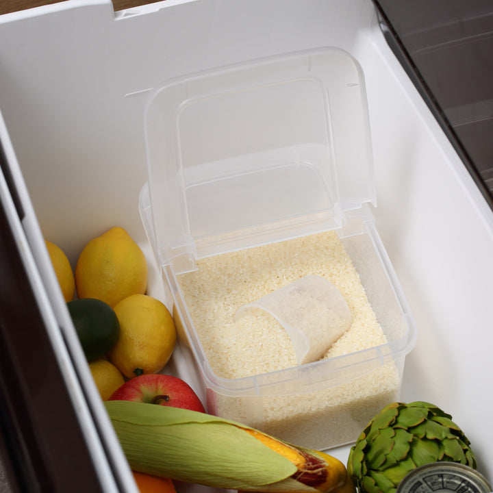 米びつ3kgストックス冷蔵庫用計量カップ付き