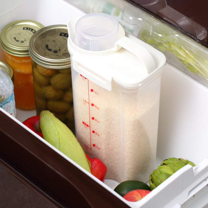 米びつ2.4kg密閉ハンディライスストッカー冷蔵庫