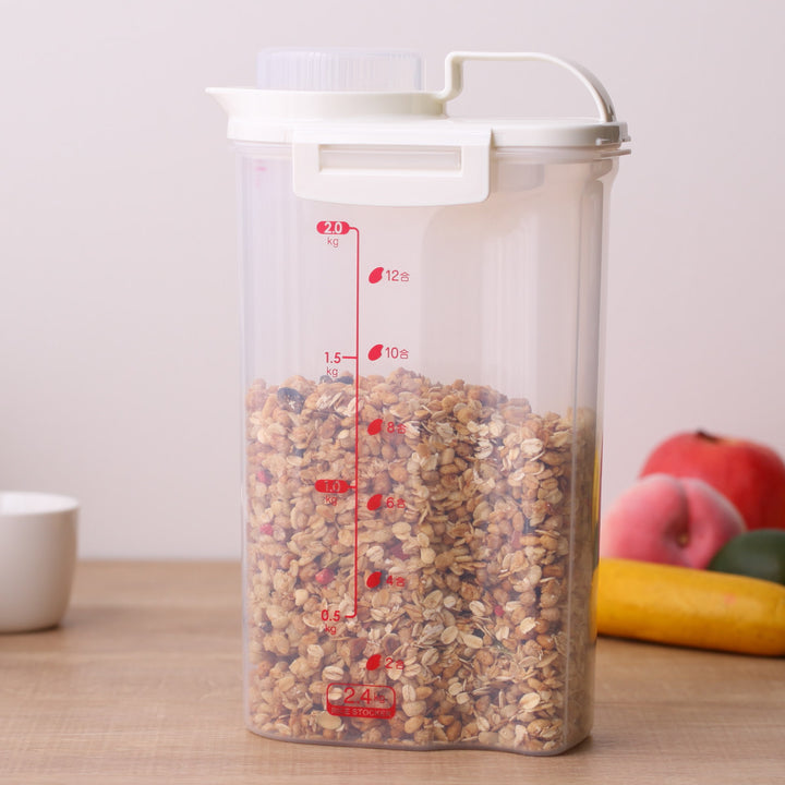 米びつ2.4kg密閉ハンディライスストッカー冷蔵庫