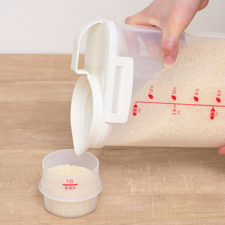 米びつ2.4kg密閉ハンディライスストッカー冷蔵庫