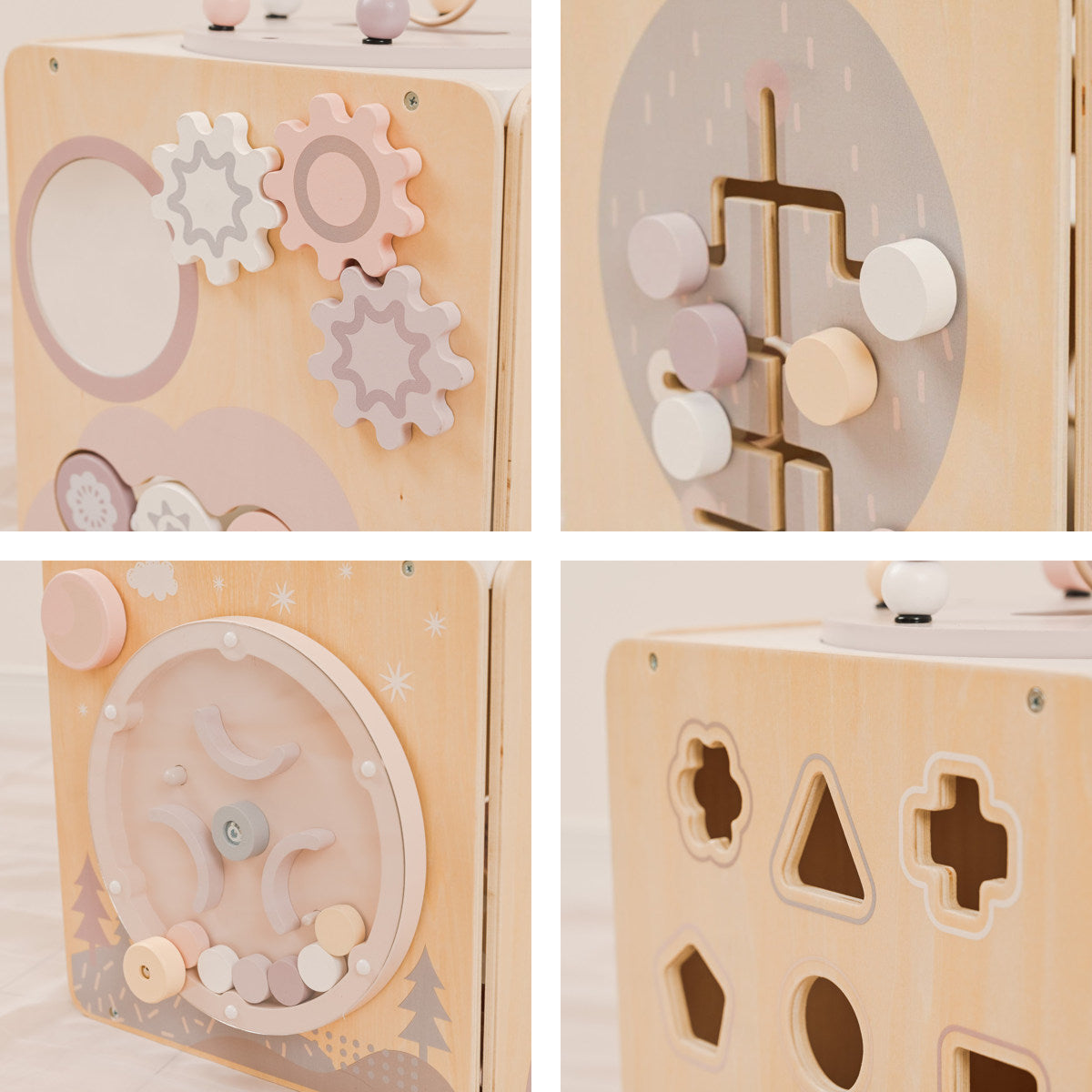 知育玩具 プレイトイボックス 1歳 木製 北欧 – ハウジー