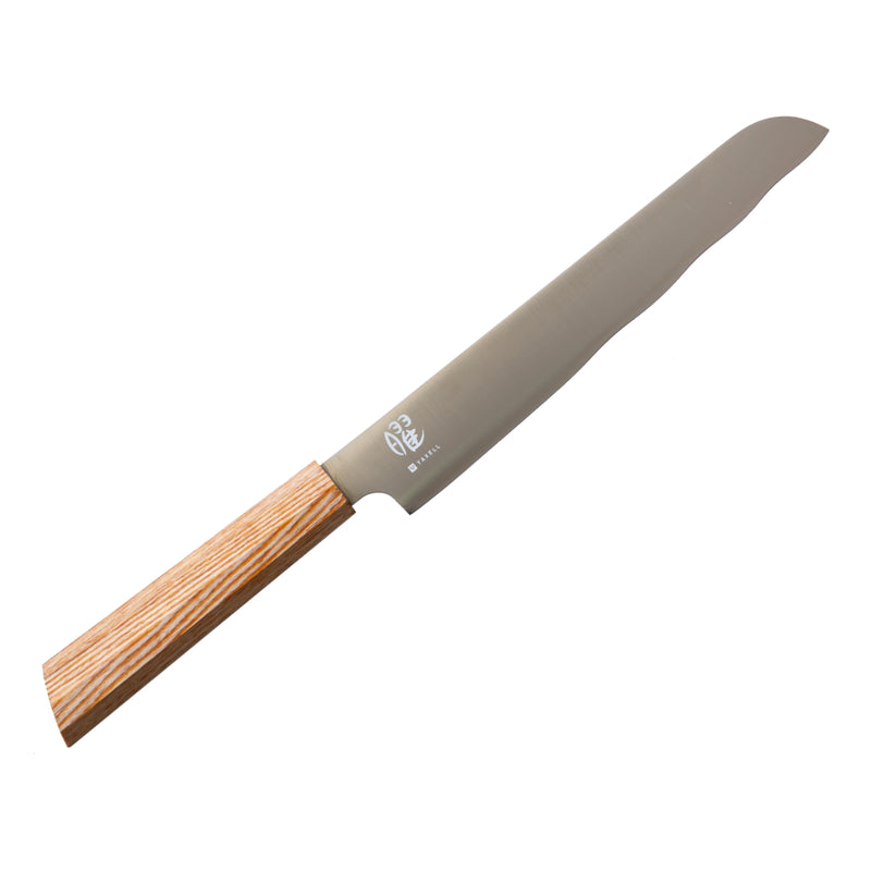 パン切り包丁 20cm 曜 いろは 白木 日本製 うねり刃 （ パン切りナイフ