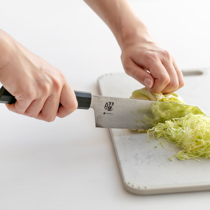 三徳包丁17cm曜たくみダマスカス日本製