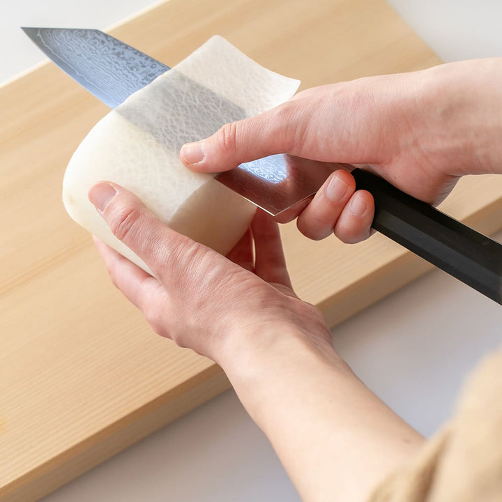 三徳包丁17cm曜たくみダマスカス日本製