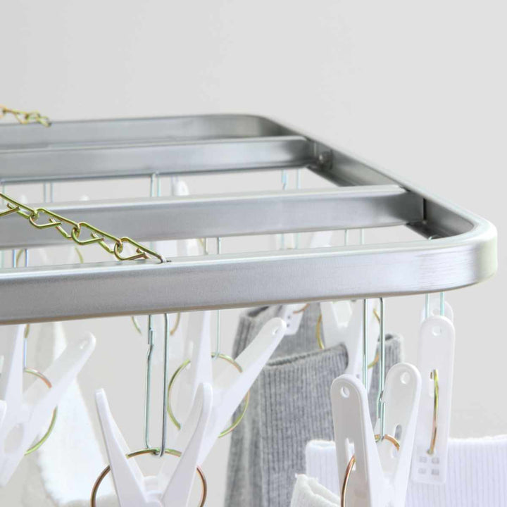 角ハンガー洗濯ハンガースチール製46ピンチ