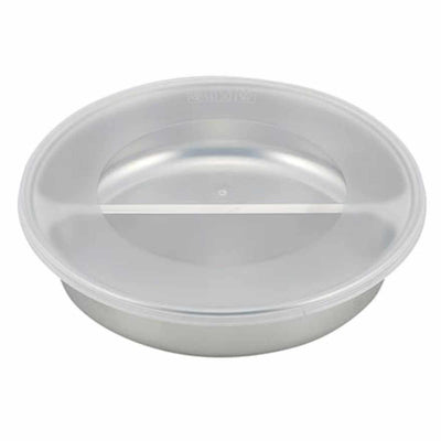 ランチプレート フタ付き 19.5cm S ステンレス