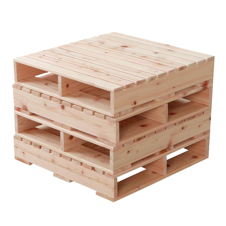 繊細すのこパレットベッドハーフパレット4枚入り国産ひのきすのこ日本製