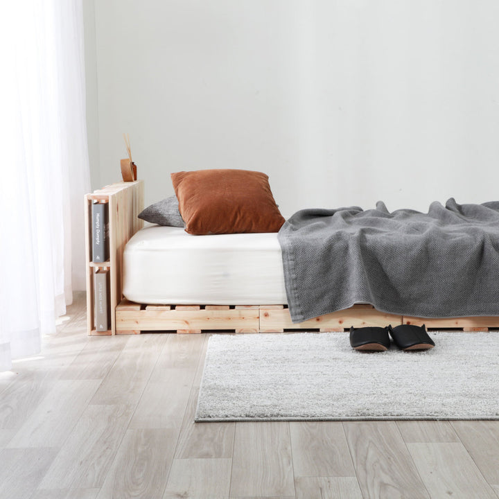 繊細すのこパレットベッドシングルパレット単品1枚国産ひのきすのこ日本製