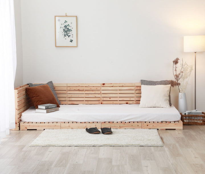 繊細すのこパレットベッドシングルパレット単品1枚国産ひのきすのこ日本製