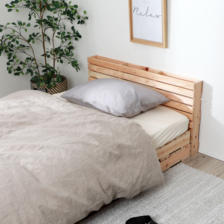 繊細すのこパレットベッドシングルパレット単品1枚国産ひのきすのこ日本製