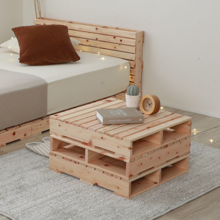 繊細すのこパレットベッドハーフパレット単品1枚国産ひのきすのこ日本製