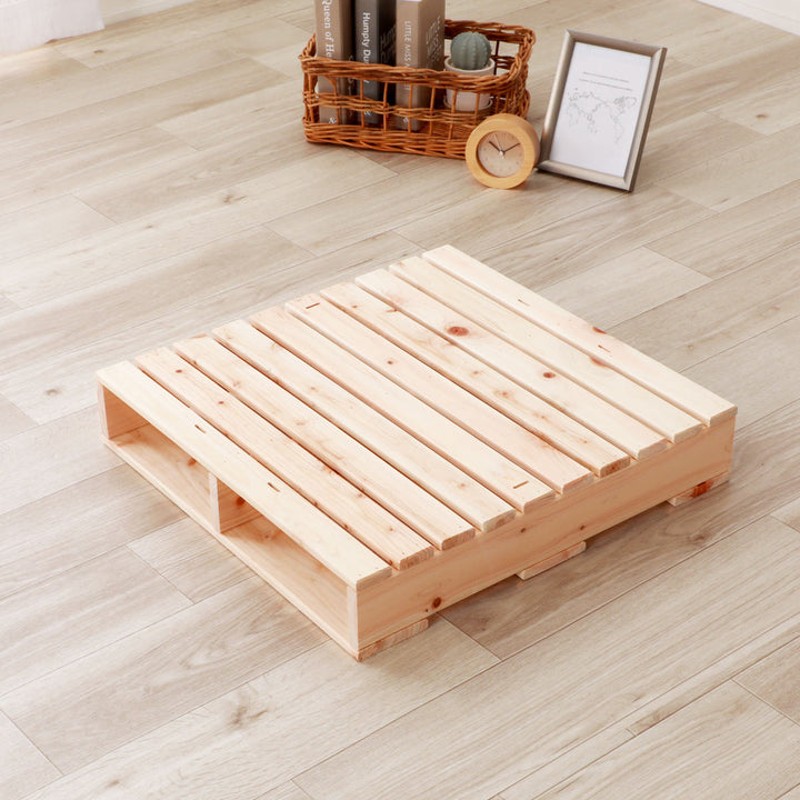 繊細すのこパレットベッドハーフパレット単品1枚国産ひのきすのこ日本製