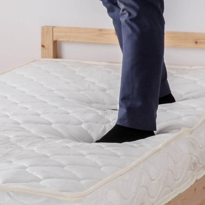 マットレスセミシングルポケットコイル厚さ18cm圧縮梱包