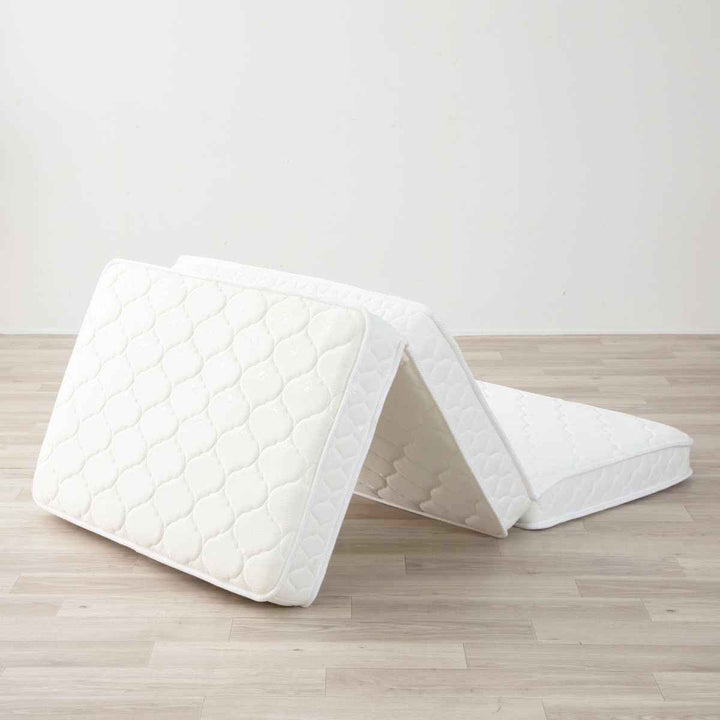 三つ折りマットレスダブルポケットコイル両面仕様