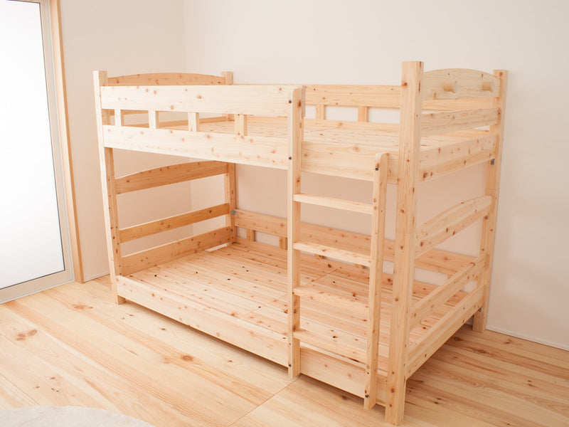 2段ベッド国産ひのき分割可能すのこ天然木日本製