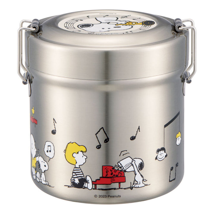 保温弁当箱600ml抗菌真空ステンレスランチPNTSオーケストラ