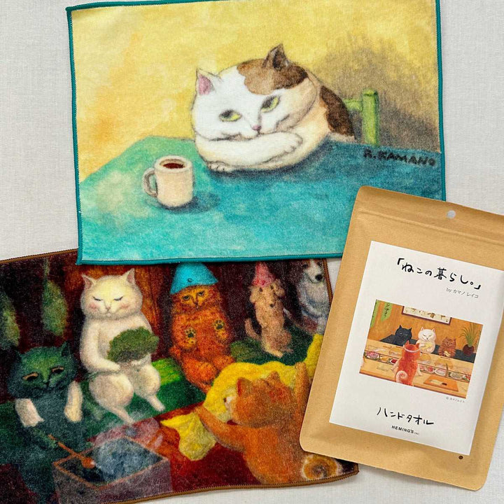 タオルハンカチたおるはんかちカマノレイコ日本製