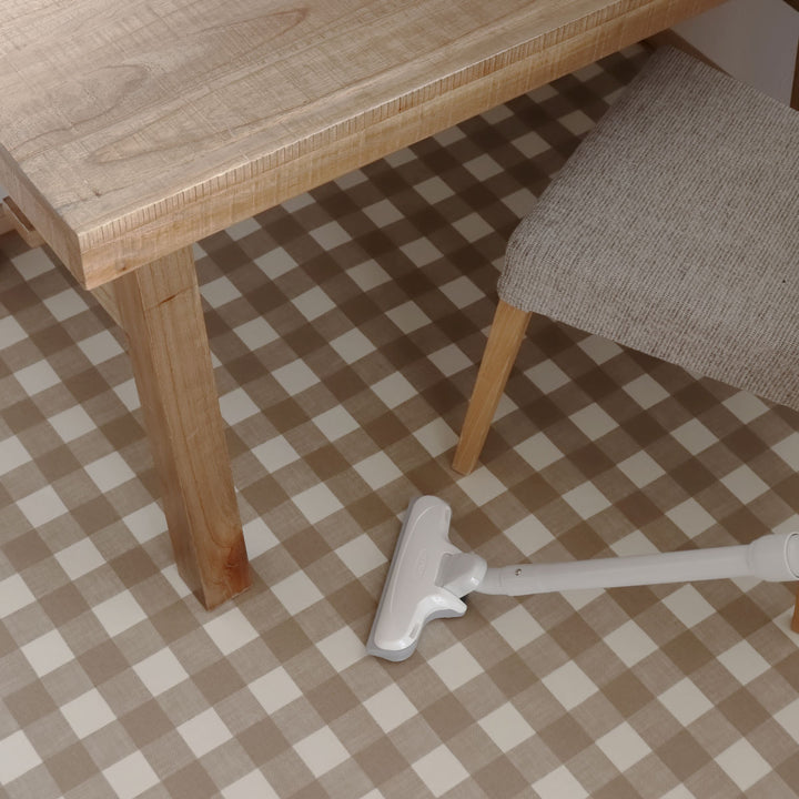 ラグダイニングラグ182×260cmブロックチェックチドリス防炎加工撥水加工