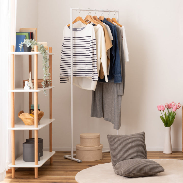 ハンガーラックスリム頑丈幅60cm収納幅61×奥行36×高さ162cm