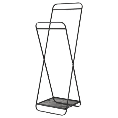 ハンガーラック フォールディングハンガー 折りたたみ 2本 幅50.5×奥行48/51×高さ153/148.5cm