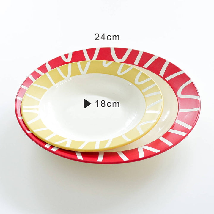 プレート18cmSクープAmudishアミュディッシュプラスチック