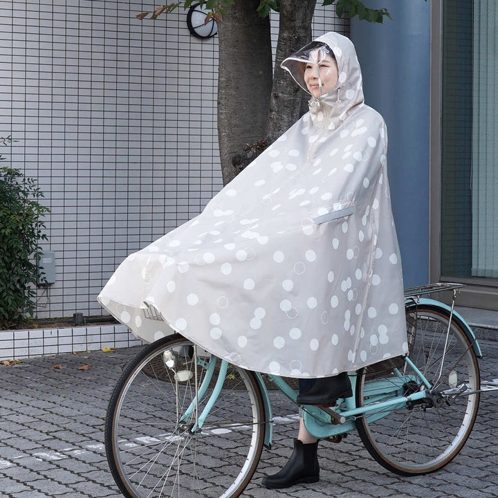 レインコートサイクルコートアマオト自転車フリーサイズ