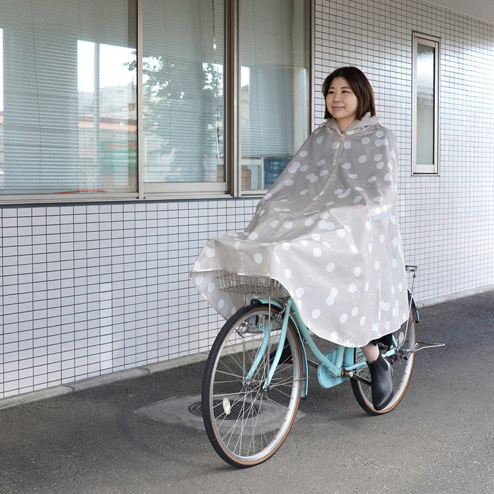 レインコートサイクルコートアマオト自転車フリーサイズ