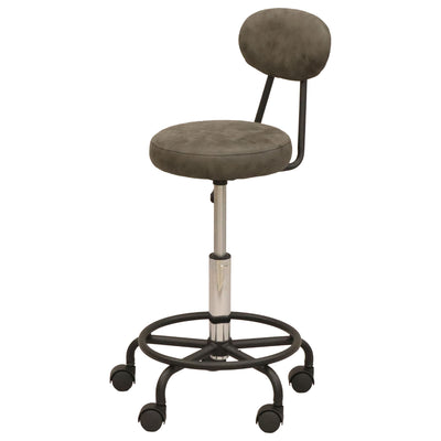 キャスター付きチェア 背付き 昇降式 回転式 座面高51.4～67.4cm