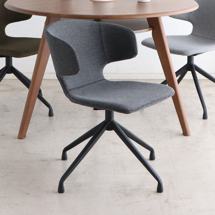 ダイニングチェア座面高44cmレイドラウンドチェア