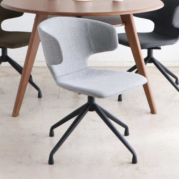 ダイニングチェア座面高44cmレイドラウンドチェア