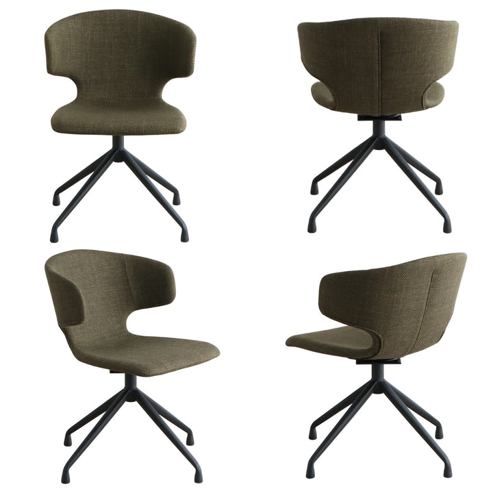 ダイニングチェア座面高44cmレイドラウンドチェア