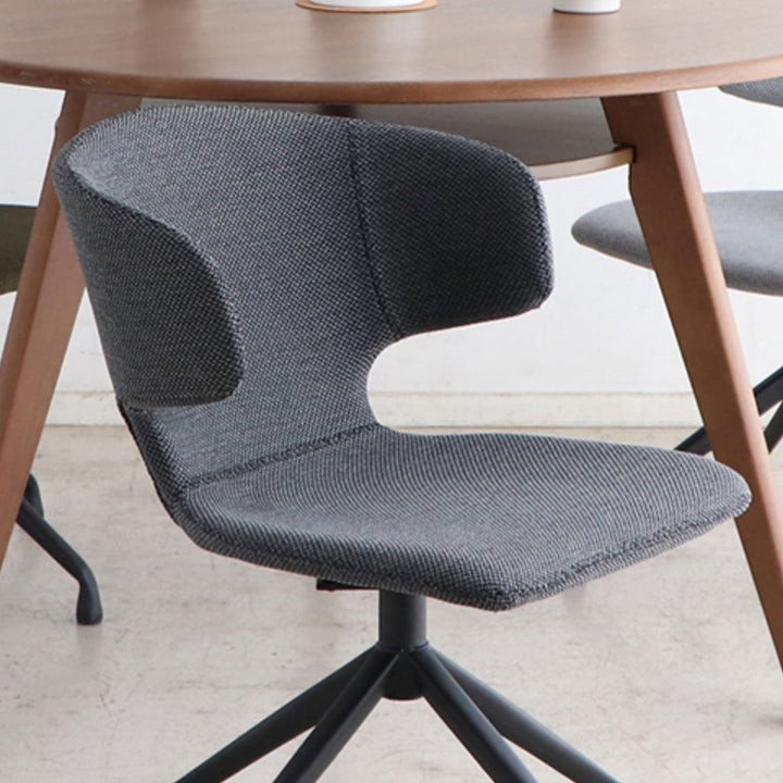 ダイニングチェア座面高44cmレイドラウンドチェア